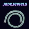 Jade Spirit Stone & Hip Hop Diamond Cuban Chain Necklace