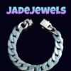 Jade Spirit Jade & Hip Hop Cuban Chain Bracelet