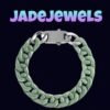 Jade Spirit Jade & Hip Hop Cuban Chain Bracelet