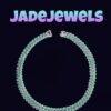 Jade Spirit Stone & Hip Hop Diamond Cuban Chain Necklace