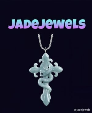 Emerald Blue Water & Crossed Serpents
